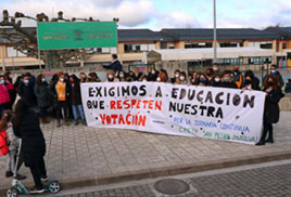 Espaldarazo al cambio de jornada del colegio San Pedro de Mutilva