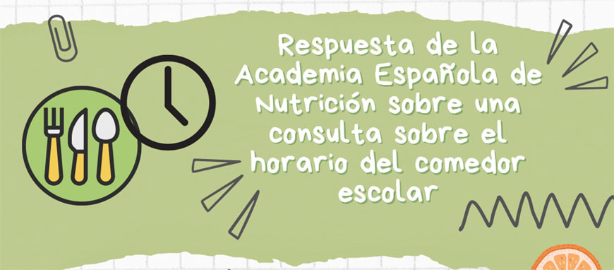 Respuesta de la Academia Española de Nutrición